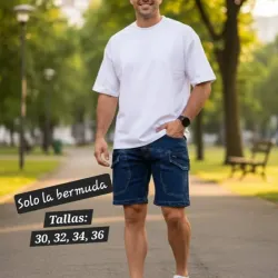 Bermuda para hombre.