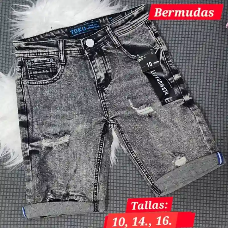 Bermudas de adolescentes.