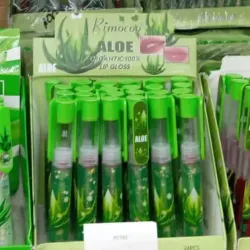 Brillo de labios de aloe vera Mágico.