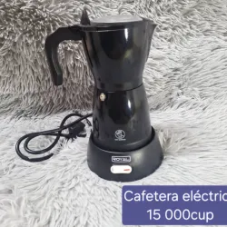 Cafetera eléctrica.