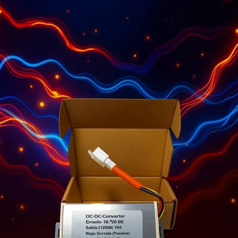 Caja de luces para moto.