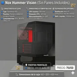 Chasis Hummer Visión (Pecera).