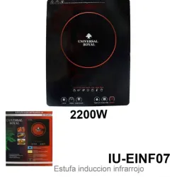 Cocina de inducción infrarroja.