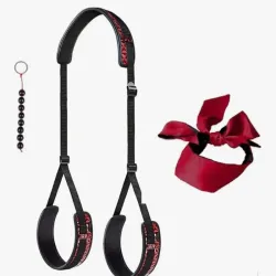 Conjunto BDSM de Banda de Pierna, Máscara y Cuencas.