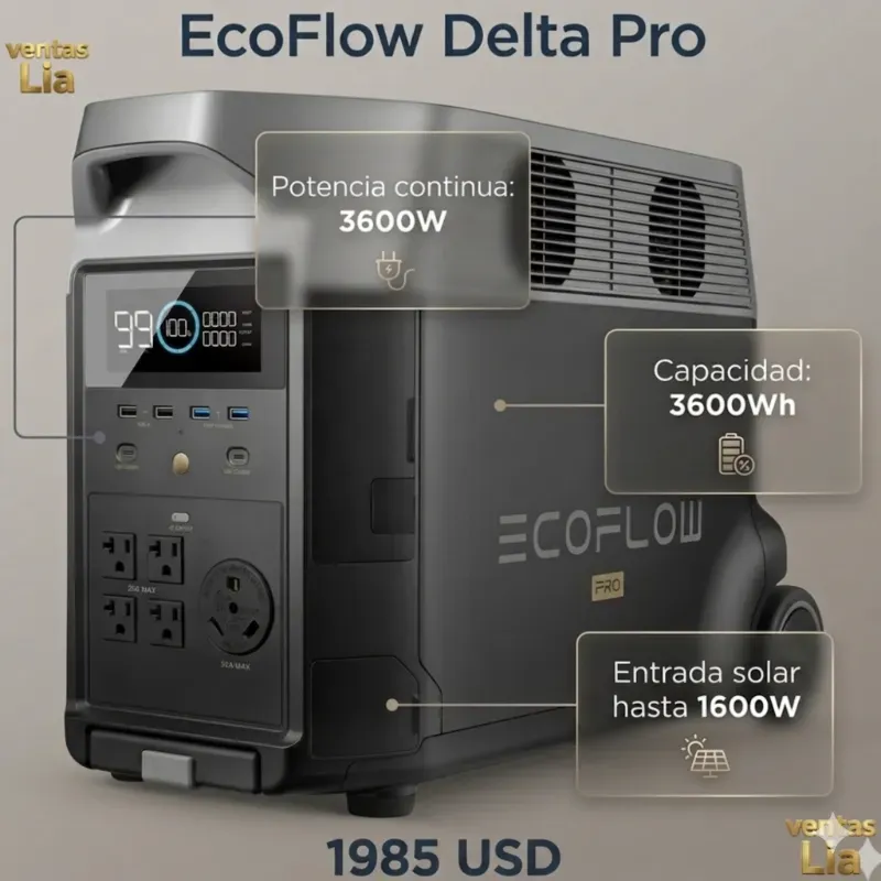 Ecoflow Delta Pro.