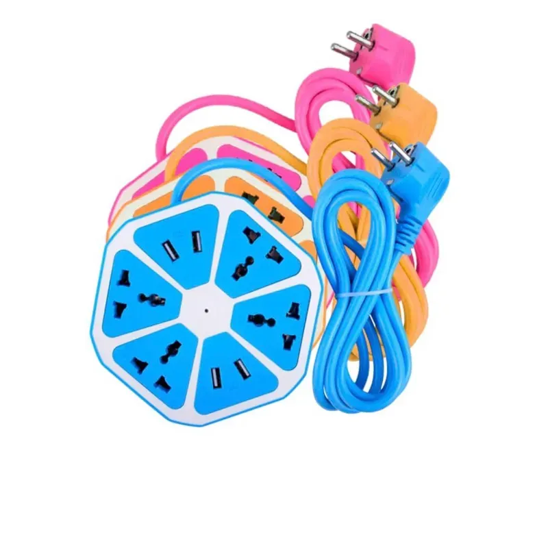 Extensión toma normal y USB