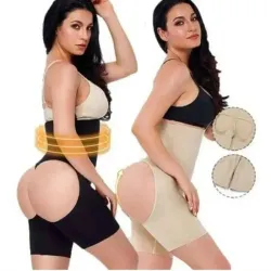 Fajas short con hueco.