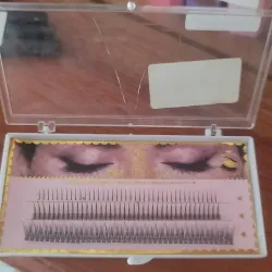 Kit de pestañas pelo a pelo.