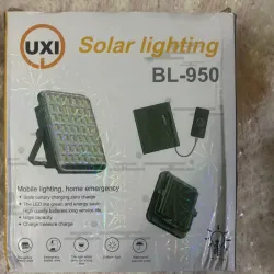 Lámpara LED Solar tipo reflector.