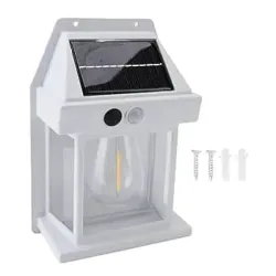 Lámpara solar de pared.