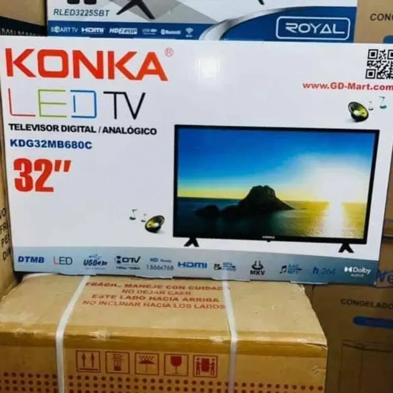 LED TV 32” Konka Trae cajita decodif. Interna.