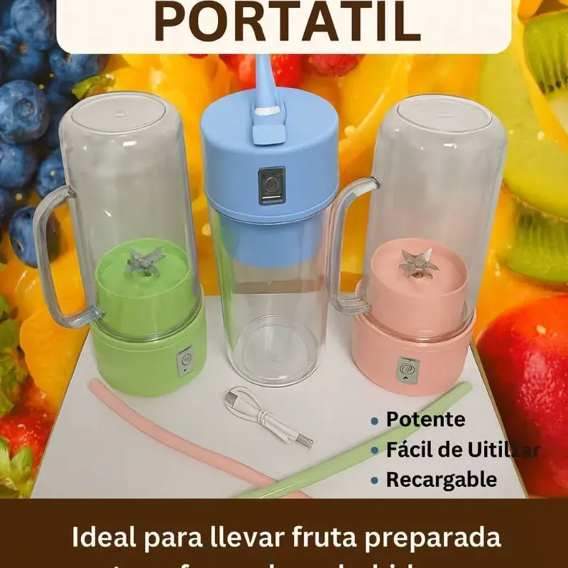 Licuadora portátil.