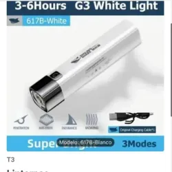 Linternas recargables.