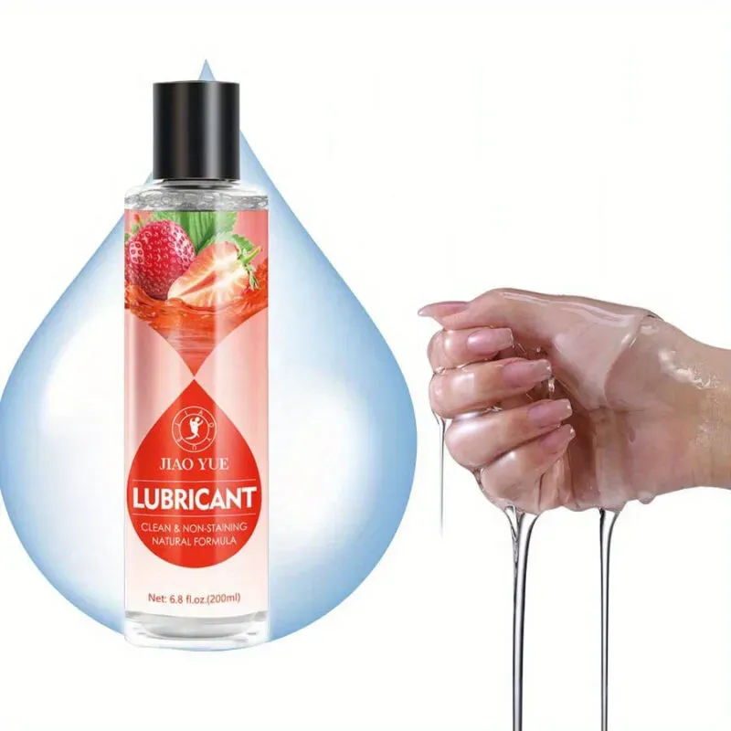 Lubricante Sensual Sabor Fresa.
