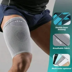 Media comoresiva de muslos.