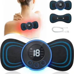 Mini dispositivo de masaje para cuello y nuca, masajeador para aliviar el cuello, la espalda y otras partes del cuerpo.