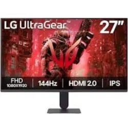 Monitor Gaming  LG 27 pulgadas FHD/IPS/144hz/1ms.