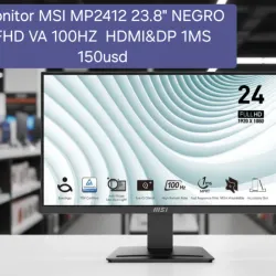 Monitor MSI MP2412 23.8 NEGRO FHD VA 100HZ  HDMI&DP 1MS.