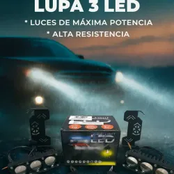 Neblinero lupa de 3 Led.