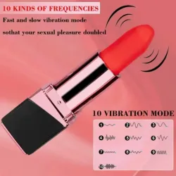 Pinta Labios Vibrador Carga USB.