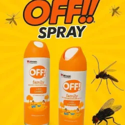 Repelente spray.
