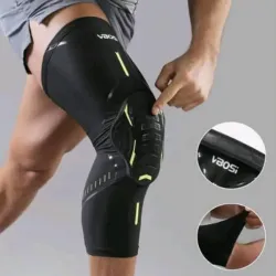 Rodillera de compresión con protección.