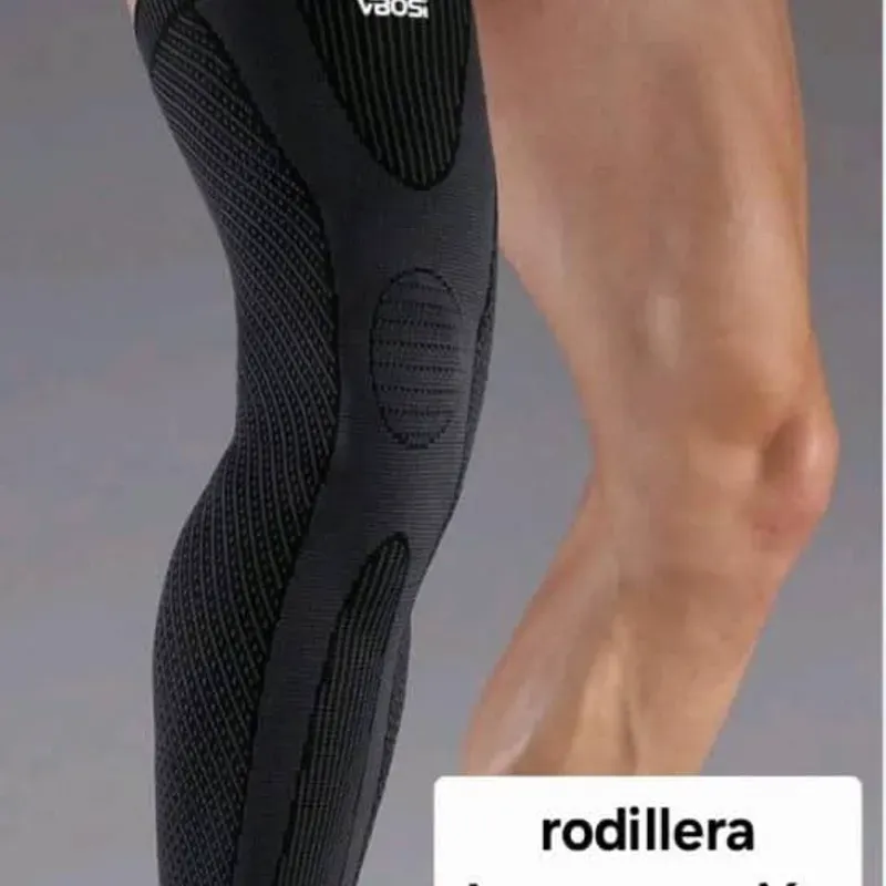 Rodillera de compresión.