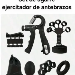 Set de agarre ejercitador de antebrazo.