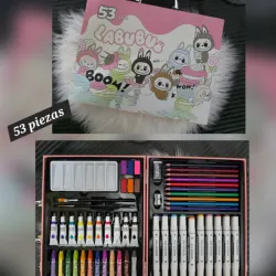 Set de arte de 53 piezas Labubu.