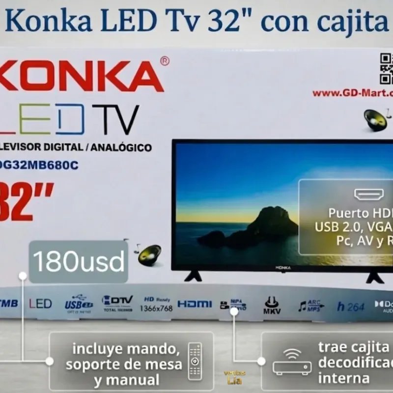 Tv LED Konka 32".