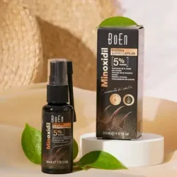 Suero capilar Boen Minoxidil Biotina 5%.