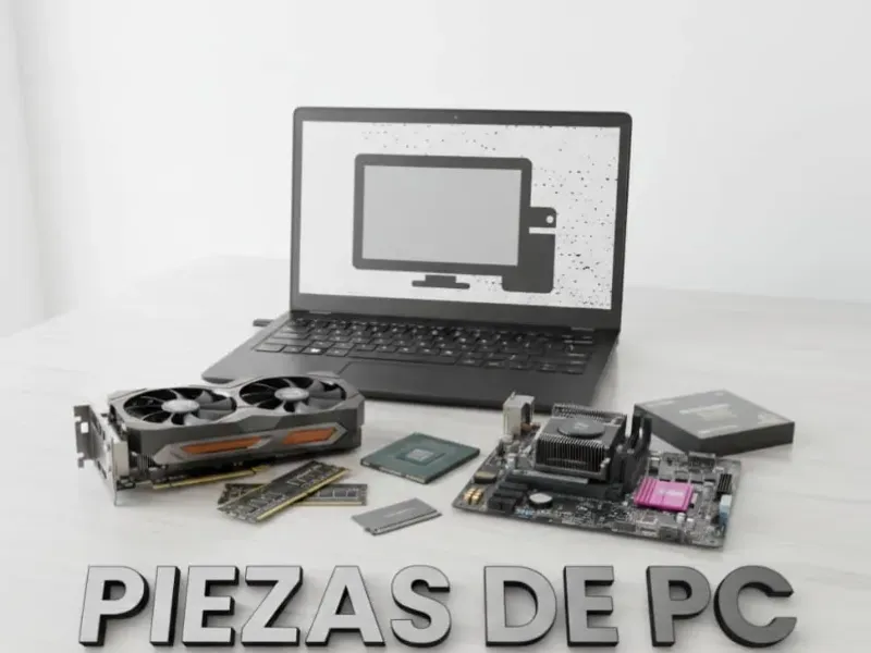 Tienda para Piezas de PC y Laptop.