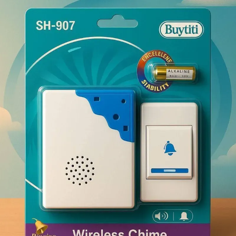 Timbres inalámbricos de corriente.