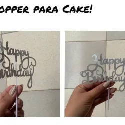 Topper para Cake.
