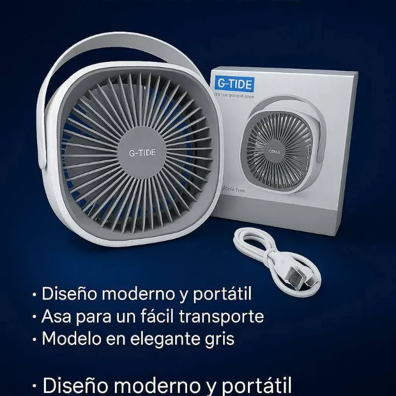 Ventilador Chino recargable.