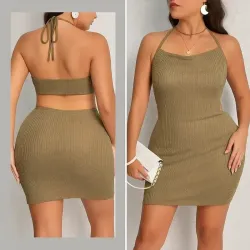 Vestido tejido.