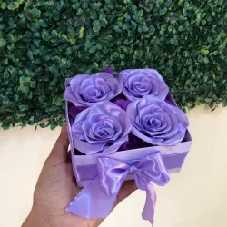Cajita 4 rosas 1 STOCK 🔥