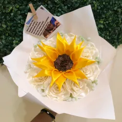 Rosagirasol pequeño 🌻🌹