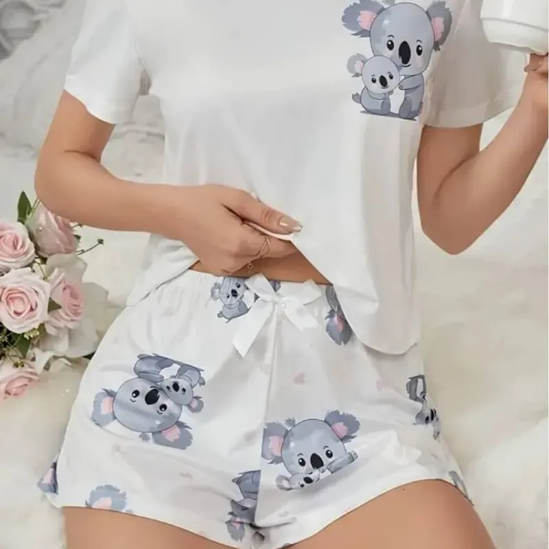 Juego de dormir estampado de koala