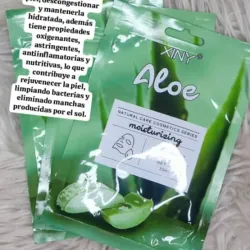 Mascarilla de velo de aloe vera 