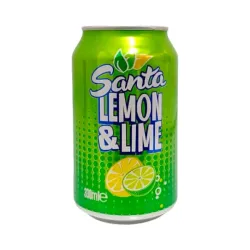 Refresco Santa Lemon&Lime 330ml. 