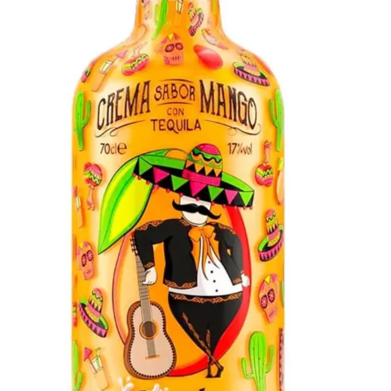 CREMA DE TEQUILA CON SABOR A MANGO 