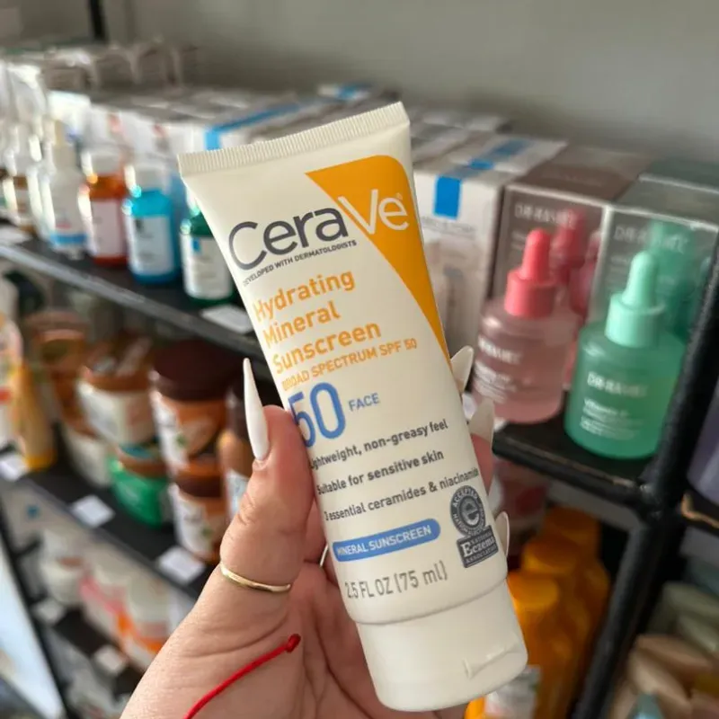 CeraVe Hydrating Mineral Sunscreen SPF 50