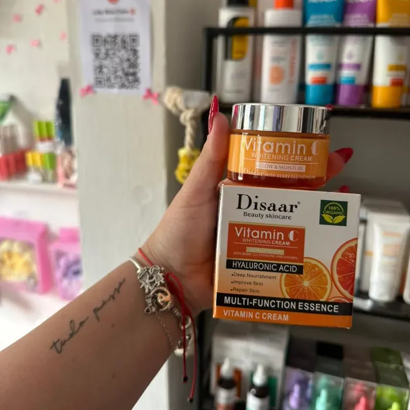 Crema facial de Vitamina C