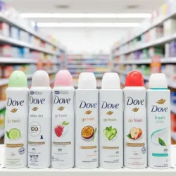 Desodorantes Dove en Spray