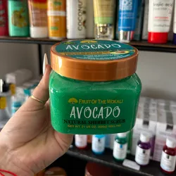 Exfoliante en azucar de aguacate