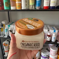 Exfoliante en azucar de arroz