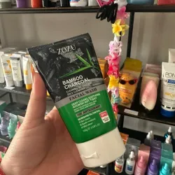 Limpiador de bamboo y carbon