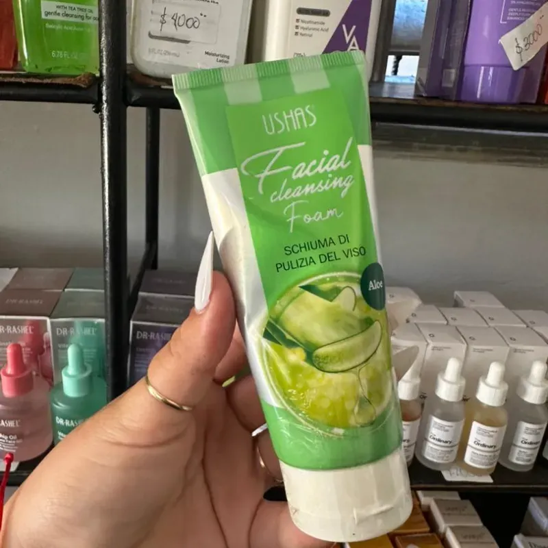 Ushas Facial Cleansing Foam | Aloe
