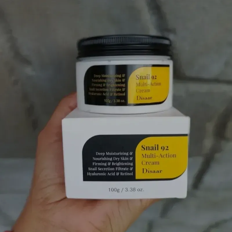 💛Crema de Baba de Caracol con Ácido hialurónico y Retinol de Disaar